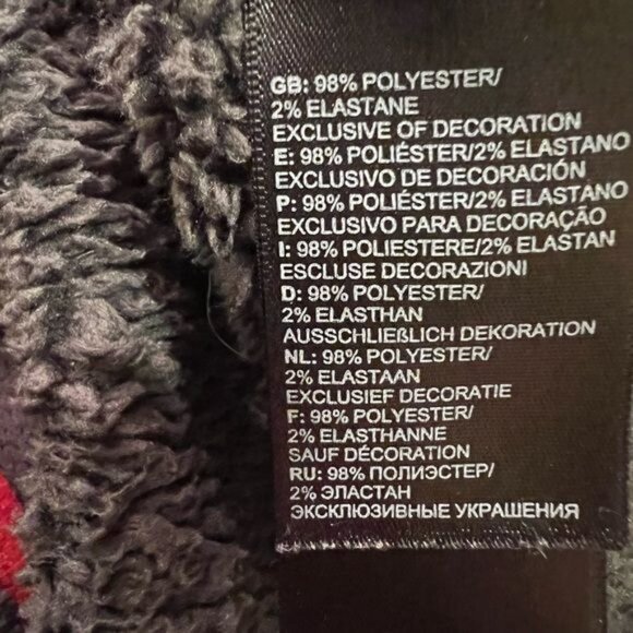 The North Face Men’s Jacket Size XXL Soft Shell Red with Gray Detail Windwall - Picture 15 of 16